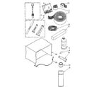 Kenmore 1068771591 optional parts (not included) diagram