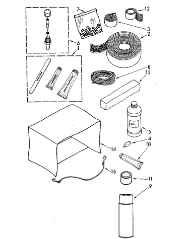 Optional parts (not included)