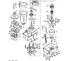 Kenmore 66382180 replacement parts diagram
