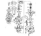 Kenmore 66382181 replacement parts diagram