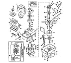 Kenmore 66382238 replacement parts diagram