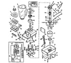 Kenmore 66382325 replacement parts diagram