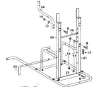 Lifestyler 374153610 barbell support assembly diagram