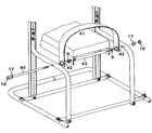 Lifestyler 374153610 foot strap assembly diagram