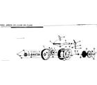 Sears 535311440 bait casting reel assembly diagram