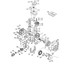 Craftsman 143604022 basic engine diagram