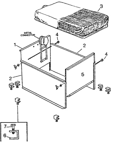 Cart extension parts
