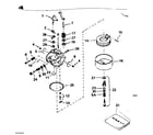 Tecumseh H50-65417L carburetor no. 631067a diagram