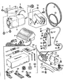 Motor and attachment parts
