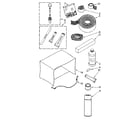 Kenmore 1068761492 optional parts (not included) diagram