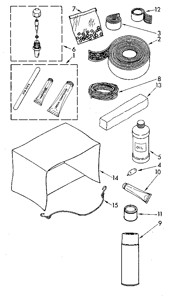 Optional parts (not included)