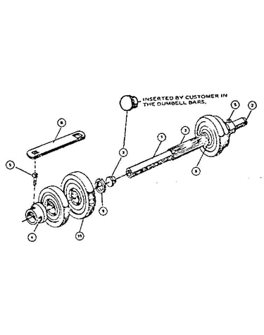 Dumbell assembly