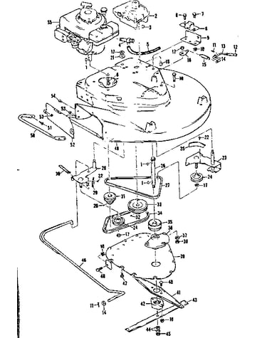 Housing and engine