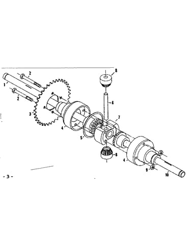 Differential & axle assembly no.59798