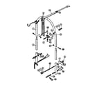 Sears 71248558-1 frame assembly diagram