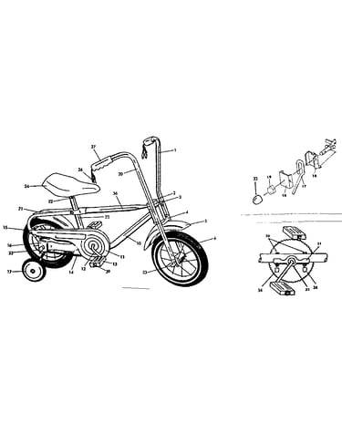 Crank assembly-chain adjustment