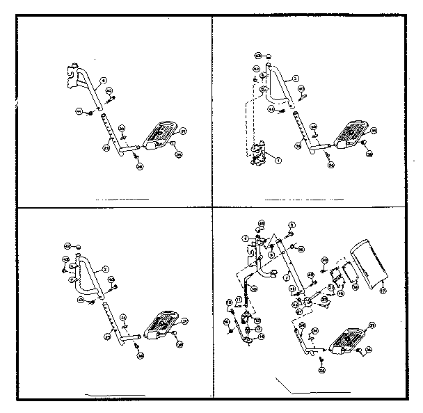 Foot rest assembly