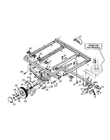 Trailer frame