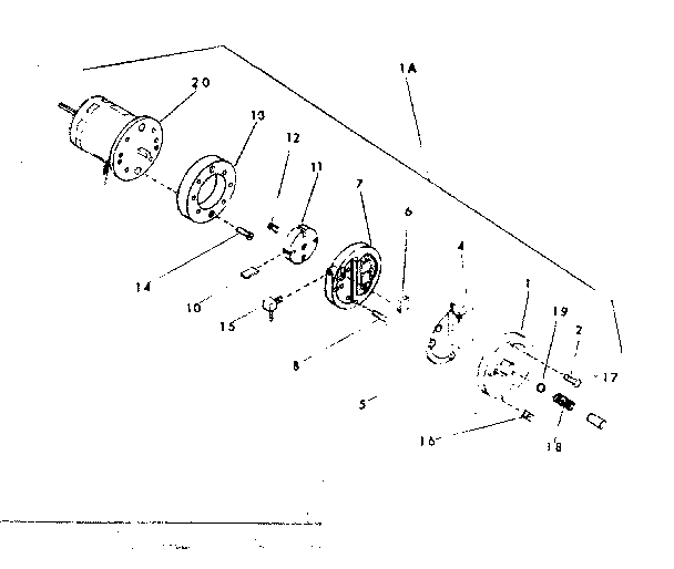 Motor package assembly
