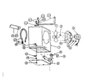Kenmore 349581920 replacement parts diagram