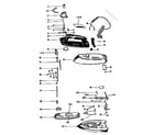 Kenmore 66362660 replacement parts diagram