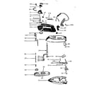 Kenmore 6636270 replacement parts diagram