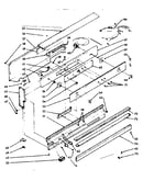 Backguard section