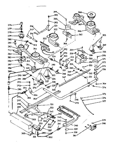 Burner section