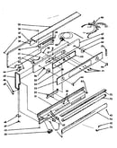 Backguard section