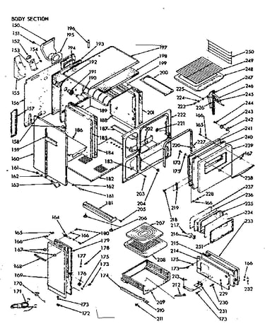 Body section