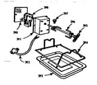 Kenmore 1037686701 oven rotisserie kit no. 7106700 diagram