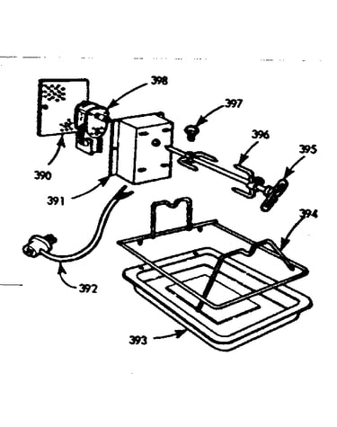 Oven rotisserie kit no. 7106700