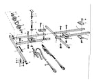 Sears 71249181-1 frame assembly diagram