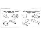Kenmore 17580991 optional cleaning accessories no. 8953 diagram