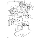 Kenmore 38512321 zigzag guide assembly diagram