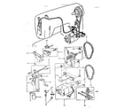 Kenmore 38512321 motor assembly diagram