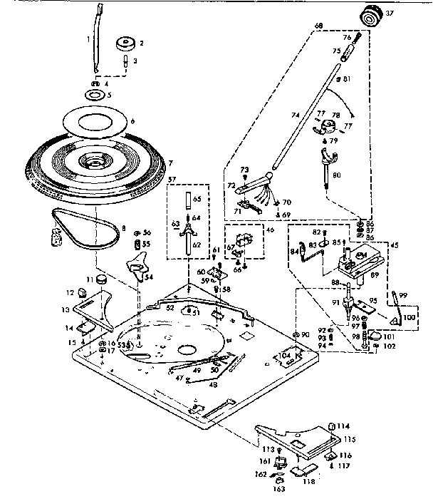 Turntable assembly