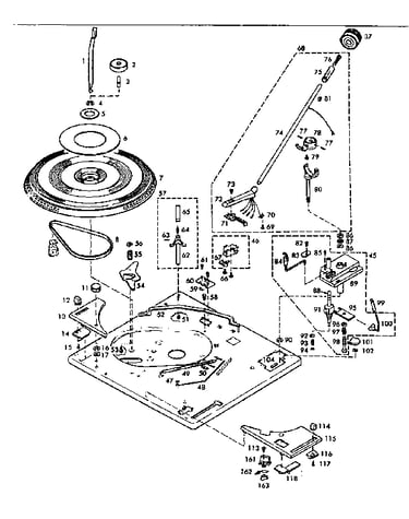 Turntable assembly