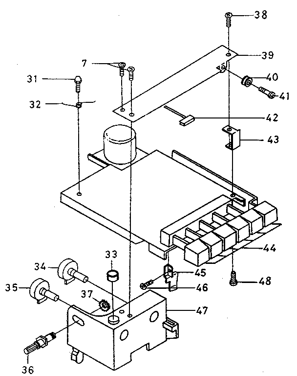 Tape mechanism installation