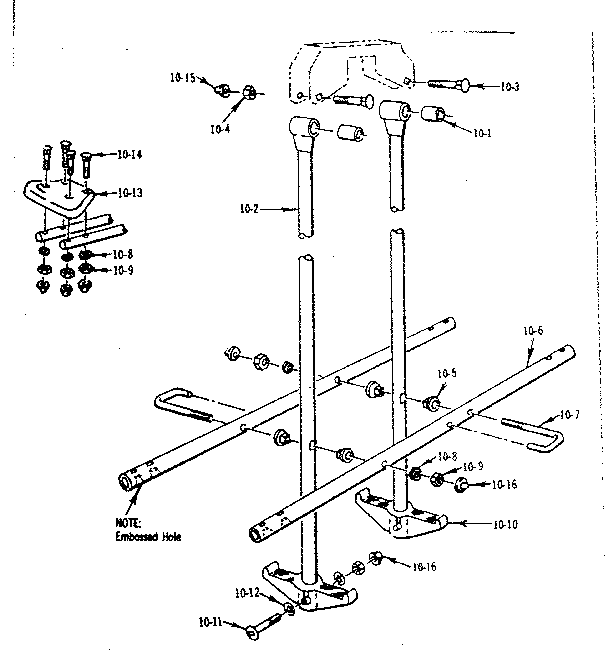 Glide ride assembly no. 10-a