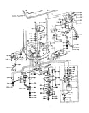Record changer-below base plate