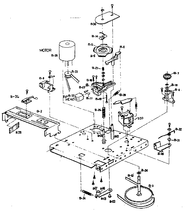 Tape deck