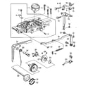 Kenmore 14815600 zigzag mechanism assembly diagram