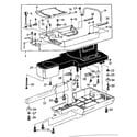 Kenmore 14815600 extension table diagram