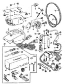 Motor and attachment parts