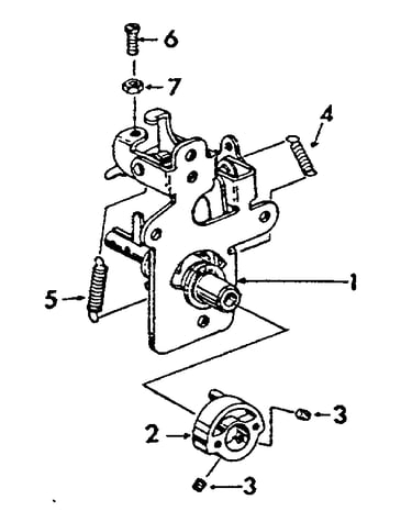 Stitch length control assembly