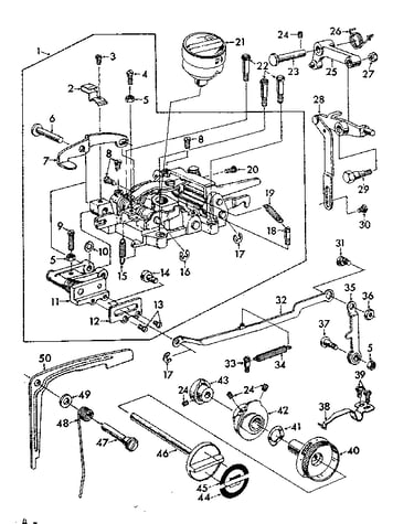 Zigzag mechanism assembly