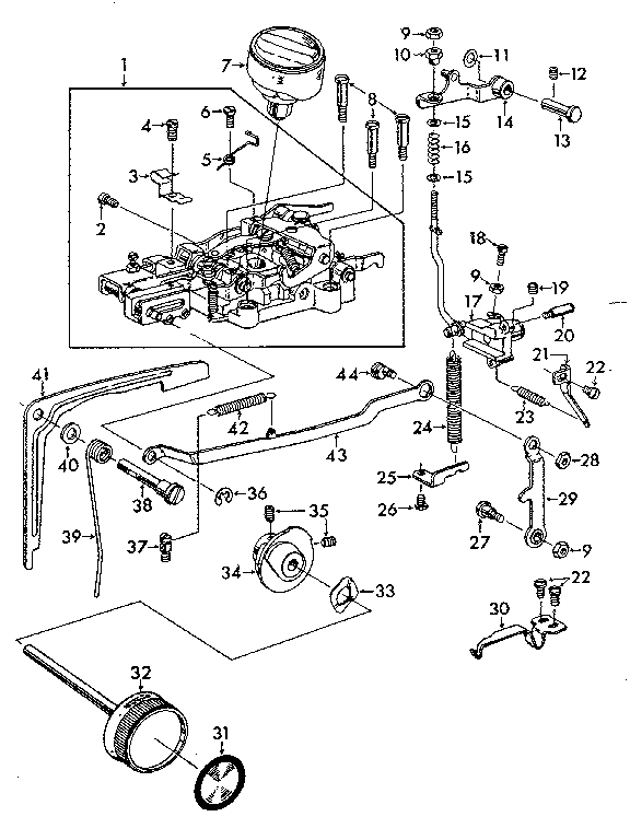 Zigzag mechanism assembly