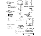 Kenmore 2729310 screws and hinges diagram