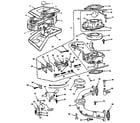 Briggs & Stratton 401700 TO 401799 (0138-01 - 0138-01 air cleaner & carburetor diagram